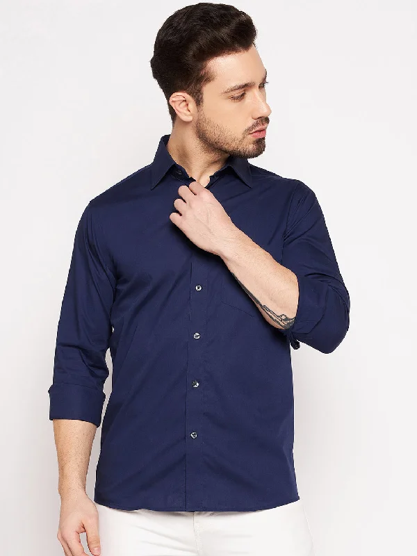 Mens Navy Shirt