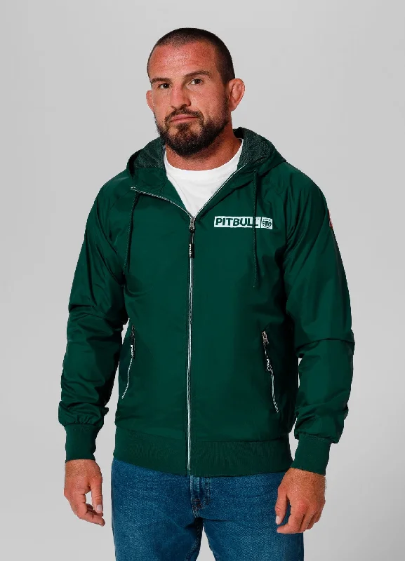 Men's transitional hooded jacket Athletic Logo