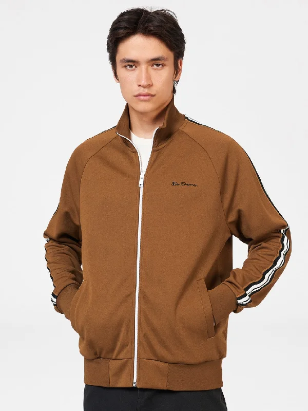 Signature House Taped Track Jacket - Ginger