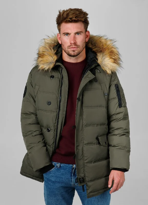 Men's winter  hooded parka jacket Kingston II