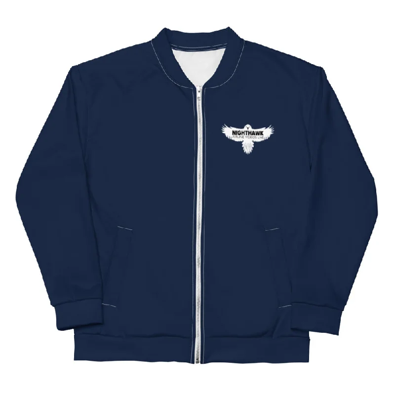 NIGHTHAWK (NAVY) Unisex Bomber Jacket