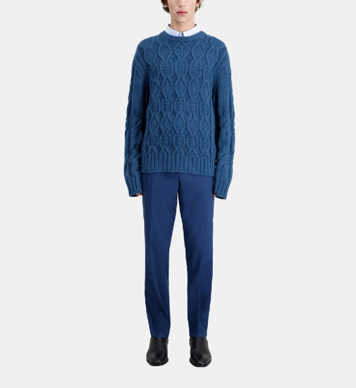 Cable Wool Sweater