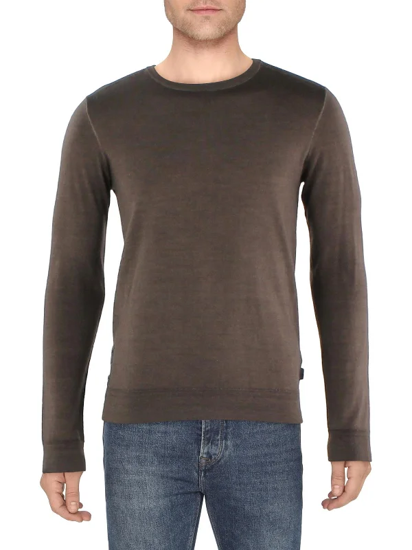 Chase Mens Wool Pullover Sweater