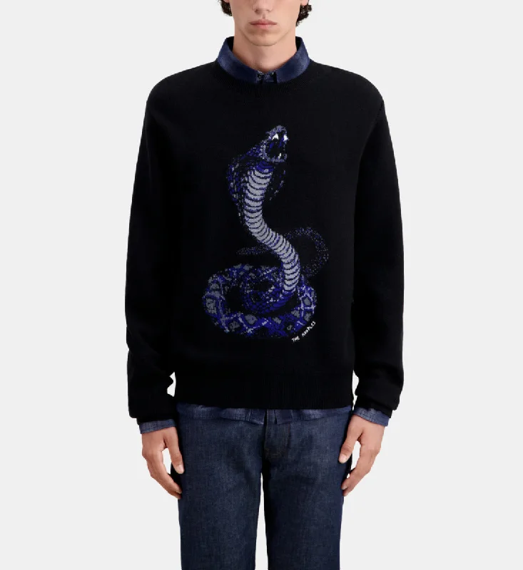 Cobra Sweater In Wool Blend