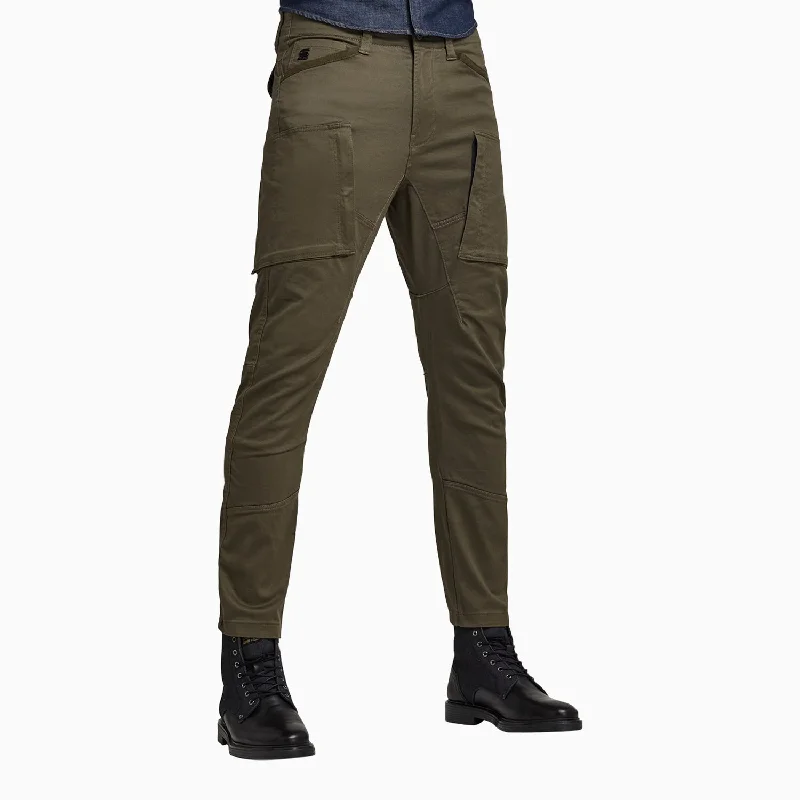 Men's Zip Pocket 3D Skinny Cargo Pants