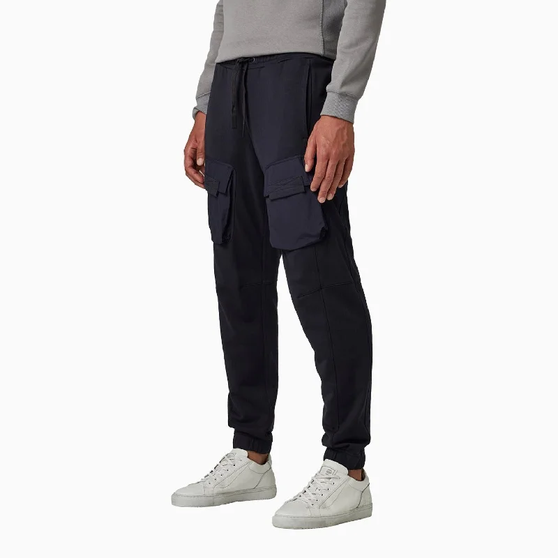 Men's Mixed Woven Cargo Sweat Pant