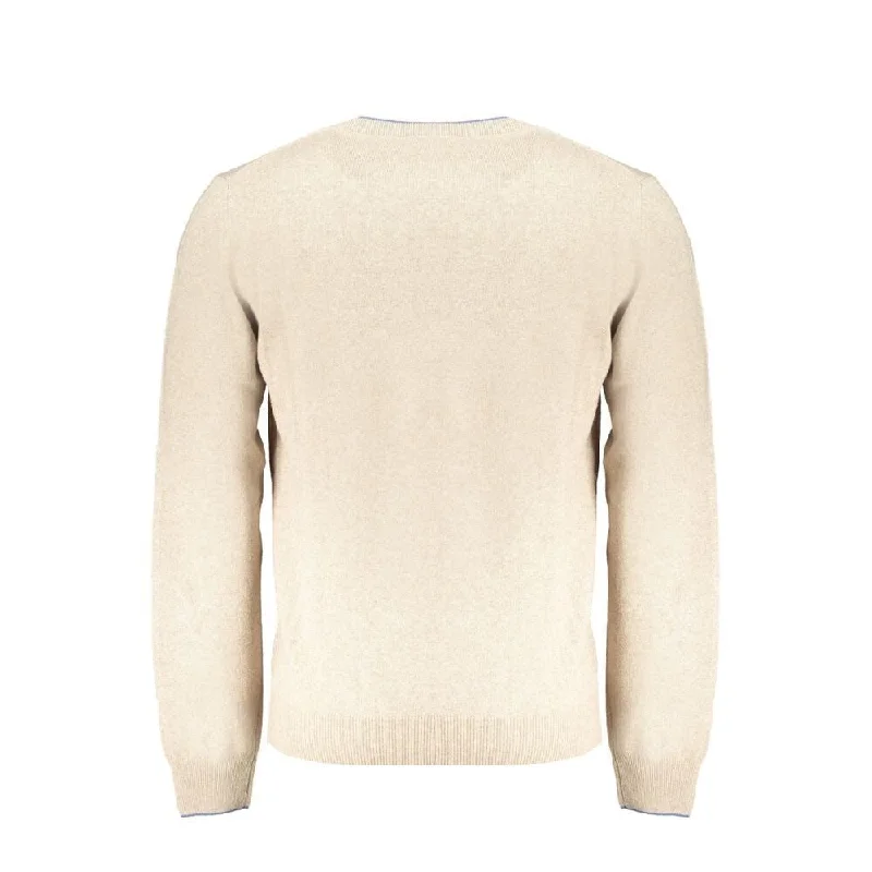 Harmont & Blaine Beige Cashmere Men's Sweater