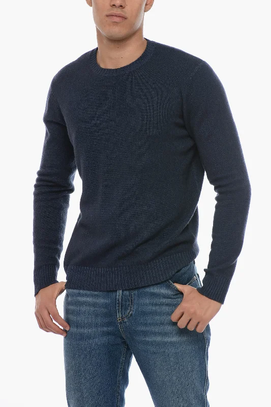 Malo Crew Neck Cashmere Blend Sweater