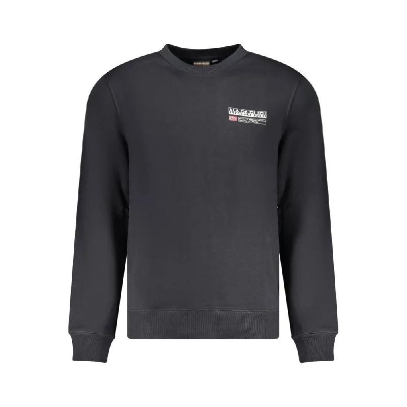 Napapijri Black Cotton Men's Sweater