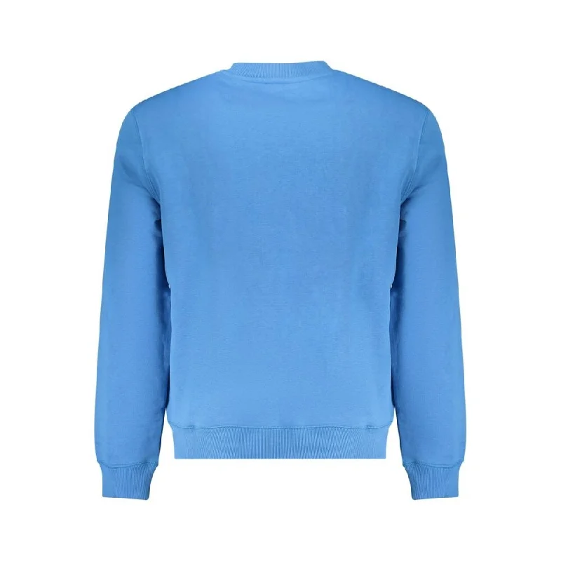 Napapijri Light Blue Cotton Men's Sweater