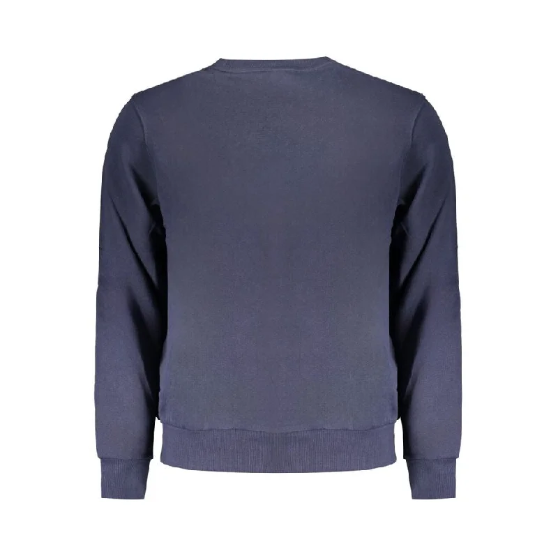 North Sails Blue Cotton Men's Sweater