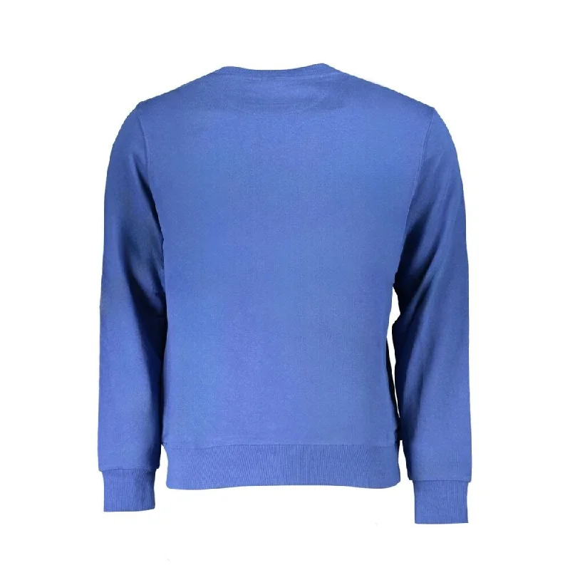 North Sails Blue Cotton Men's Sweater