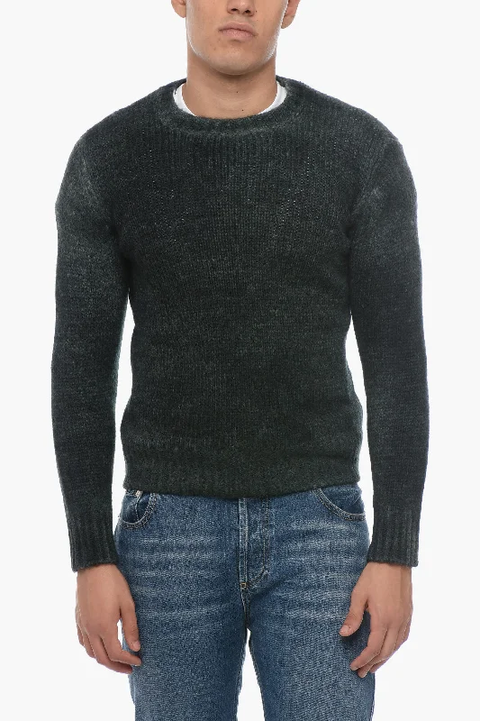 Roberto Collina Crew Neck Alpaca Blend Sweater