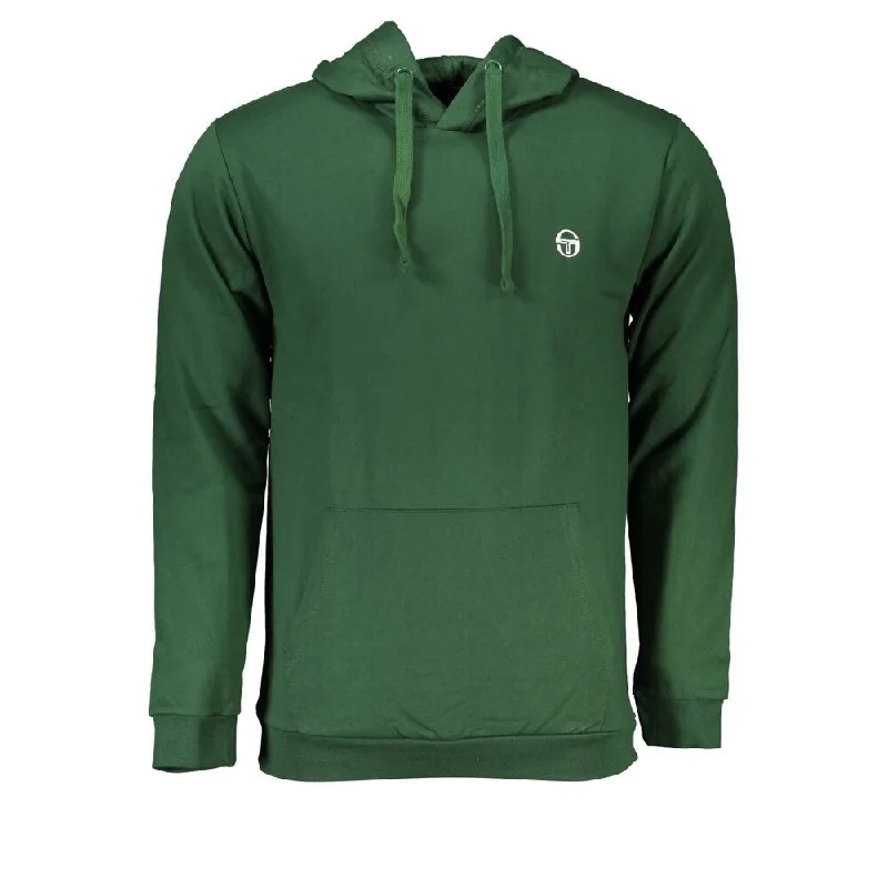 Sergio Tacchini Green Cotton Men's Sweater