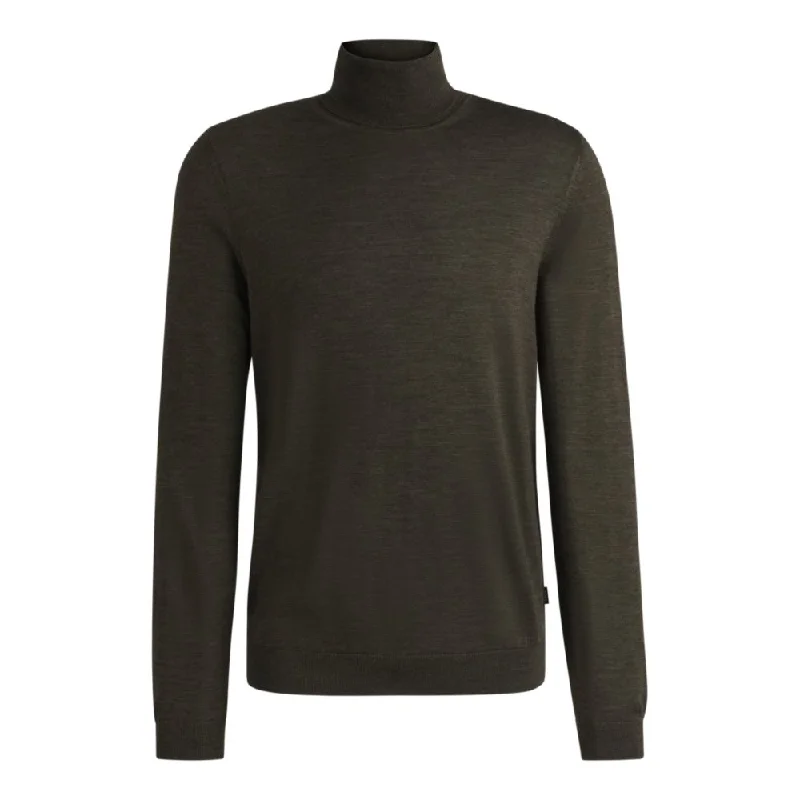 Slim-fit rollneck sweater in wool