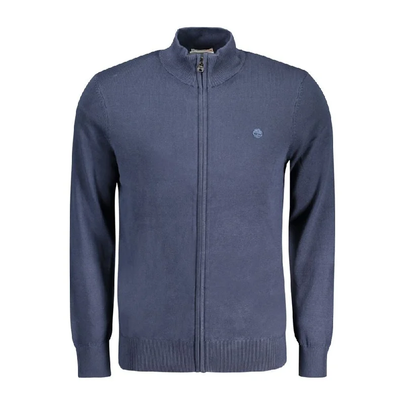 Timberland Blue Cotton Men's Sweater