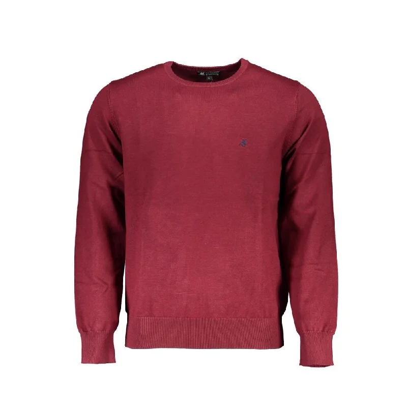 U.S. Grand Polo Red Nylon Men's Sweater