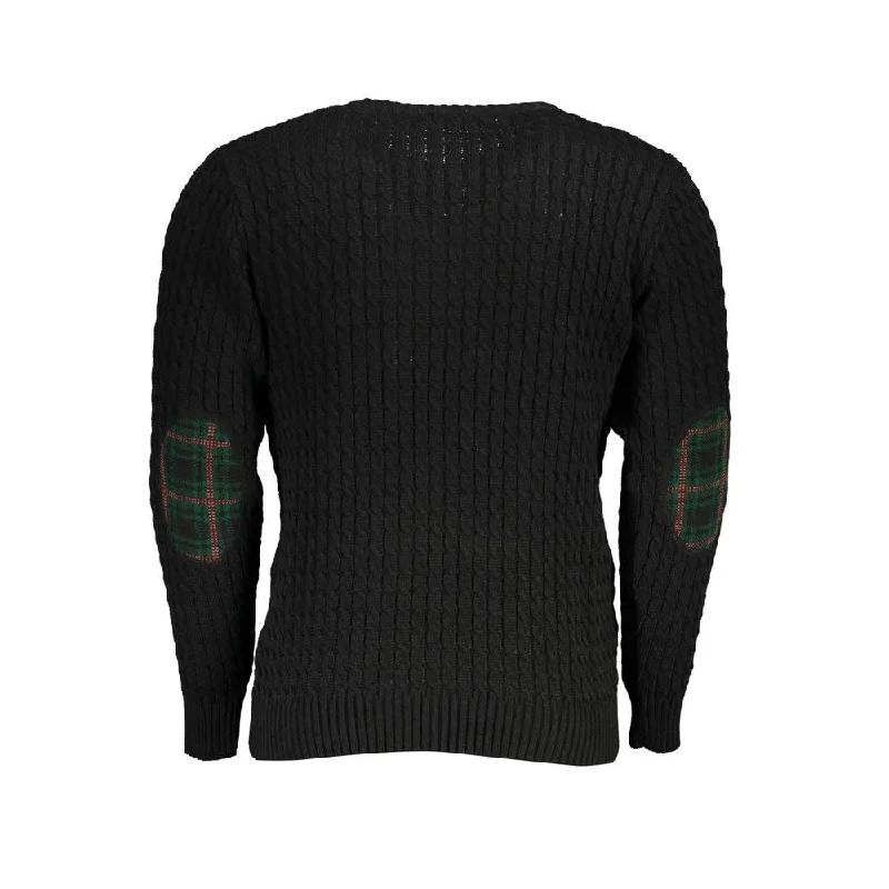 U.S. Grand Polo Twisted Crew Neck Classic Men's Sweater