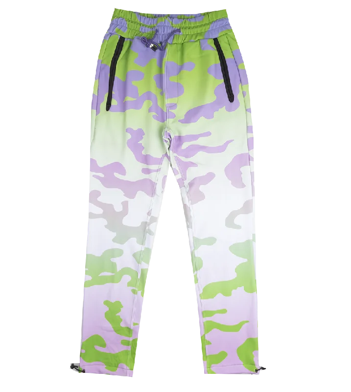 CREATE 2MRW JOGGER PANTS LIME CAMO - CS9280