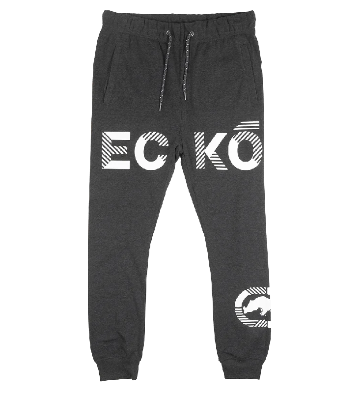 ECKO UNLTD FLEECE JOGGER PANTS CHARCOAL HTR - E032G855