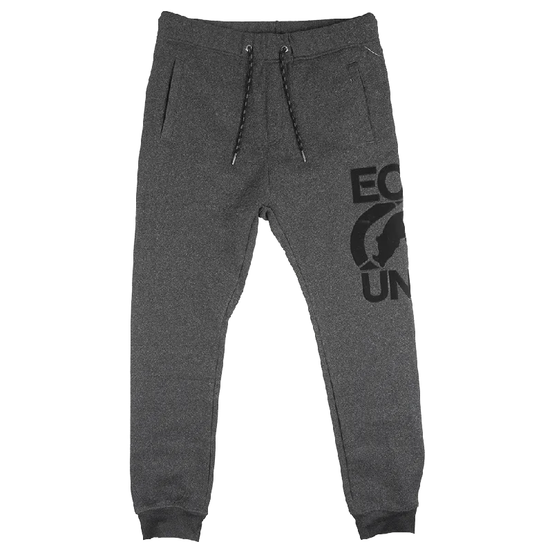 ECKO UNLTD FLEECE JOGGER PANTS CHARCOAL HTR - E032G883B