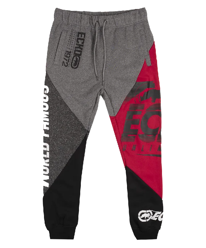 ECKO UNLTD FLEECE JOGGER PANTS TRUE RED - EO12G779