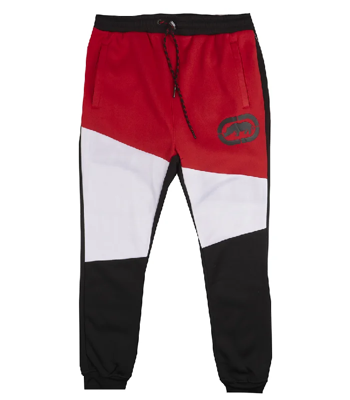 ECKO UNLTD FLEECE JOGGER PANTS TRUE RED - EO32G669