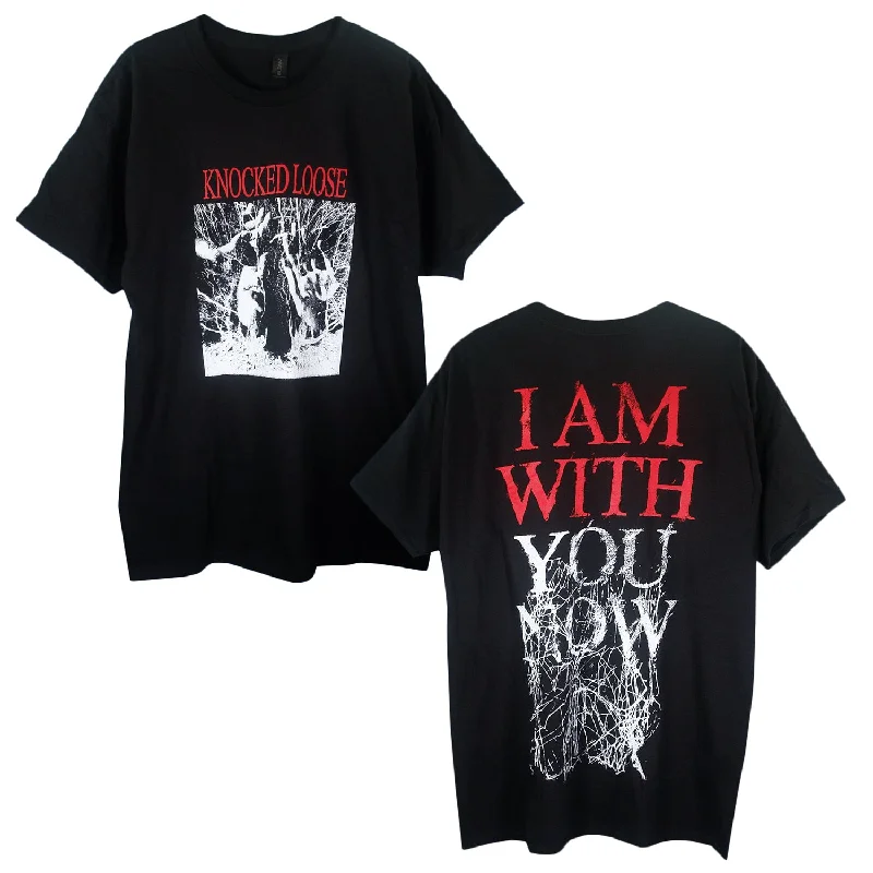 I Am With You Now Black - Tee