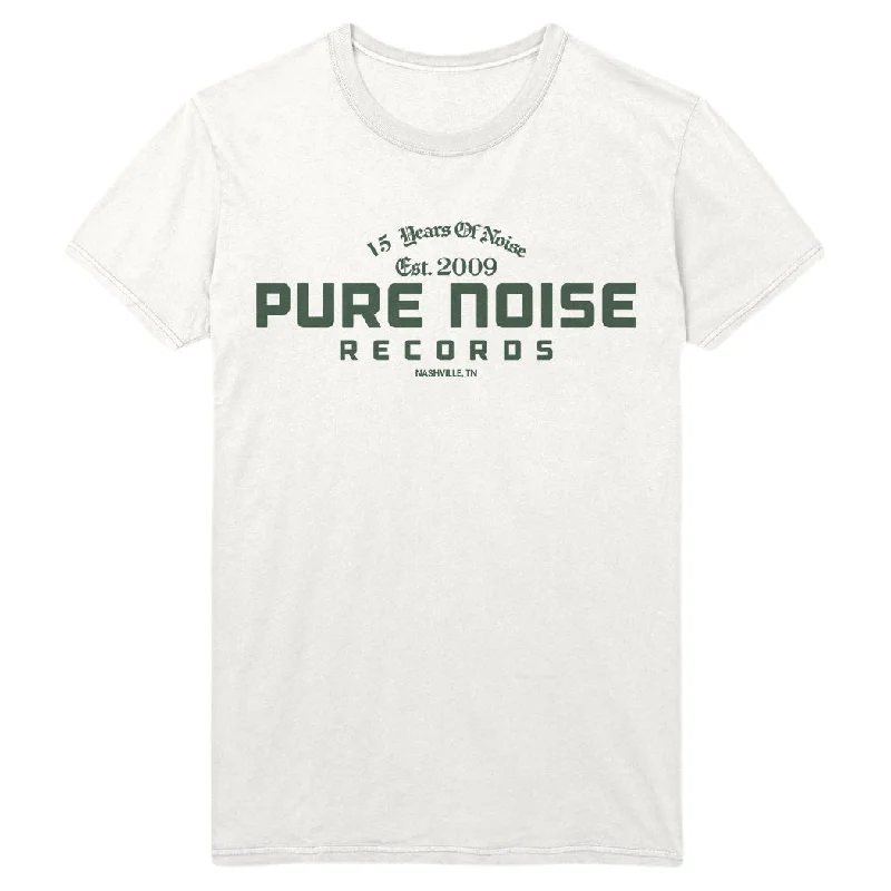 15 Years of Noise White - Tee