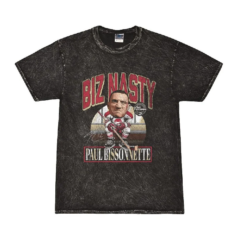 Spittin Chiclets x NHL Alumni Association Biz Nasty Mineral Wash Tee