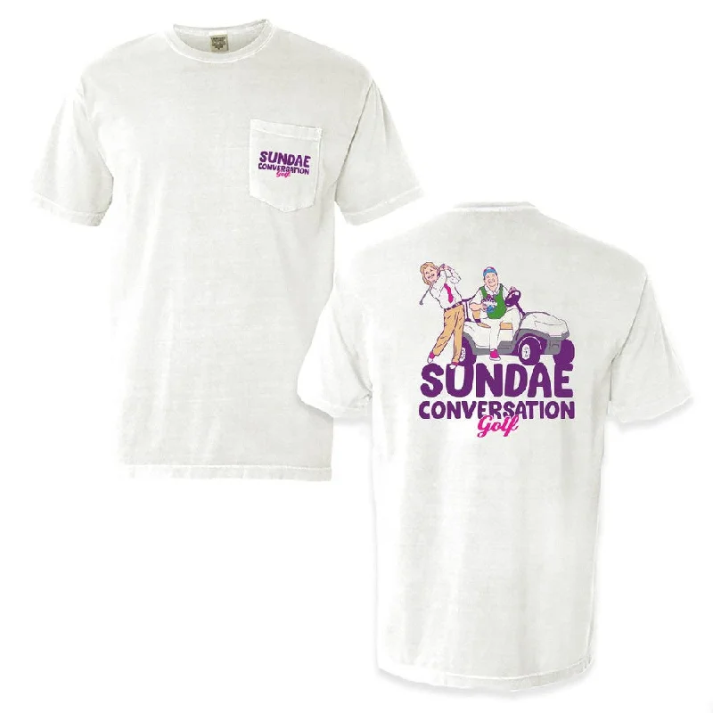 Sundae Conversation Golf Pocket Tee