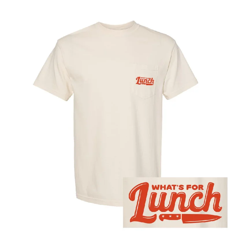 What's For Lunch Pocket Tee