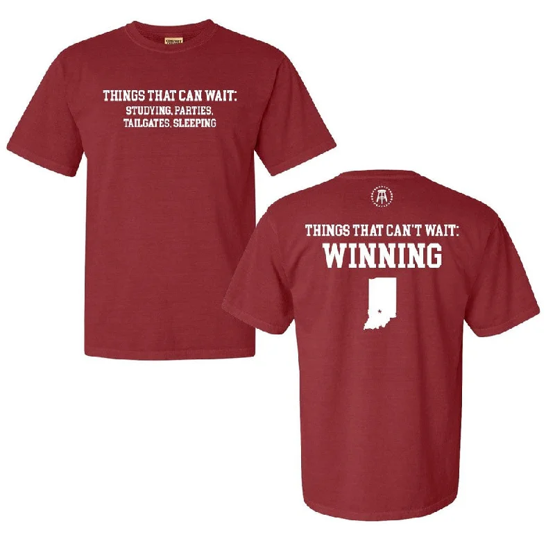 Winning Can't Wait Tee