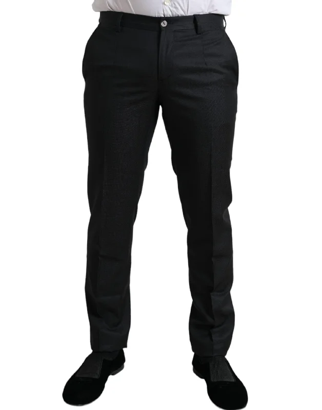 Dolce & Gabbana Elegant Slim Fit Dress Men's Pants