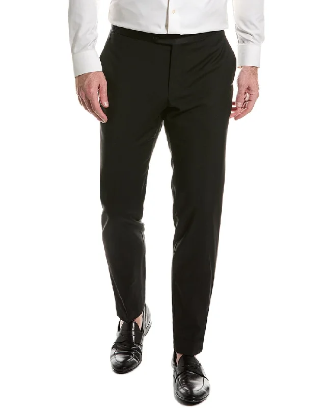 ISAIA Wool & Mohair-Blend Suit Pant