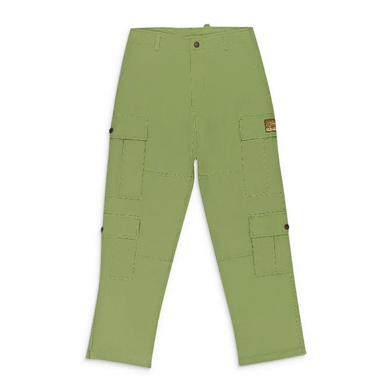 SINCLAIR CARGO OLIVE GREEN MEN'S CARGO PANTS