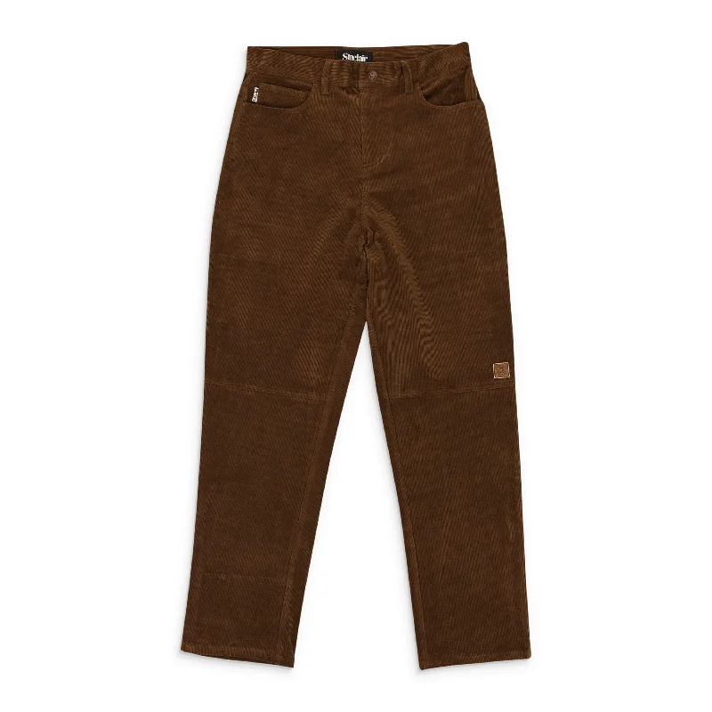 SINCLAIR CORDLESS CLAIR BROWN MEN'S CASUAL PANTS