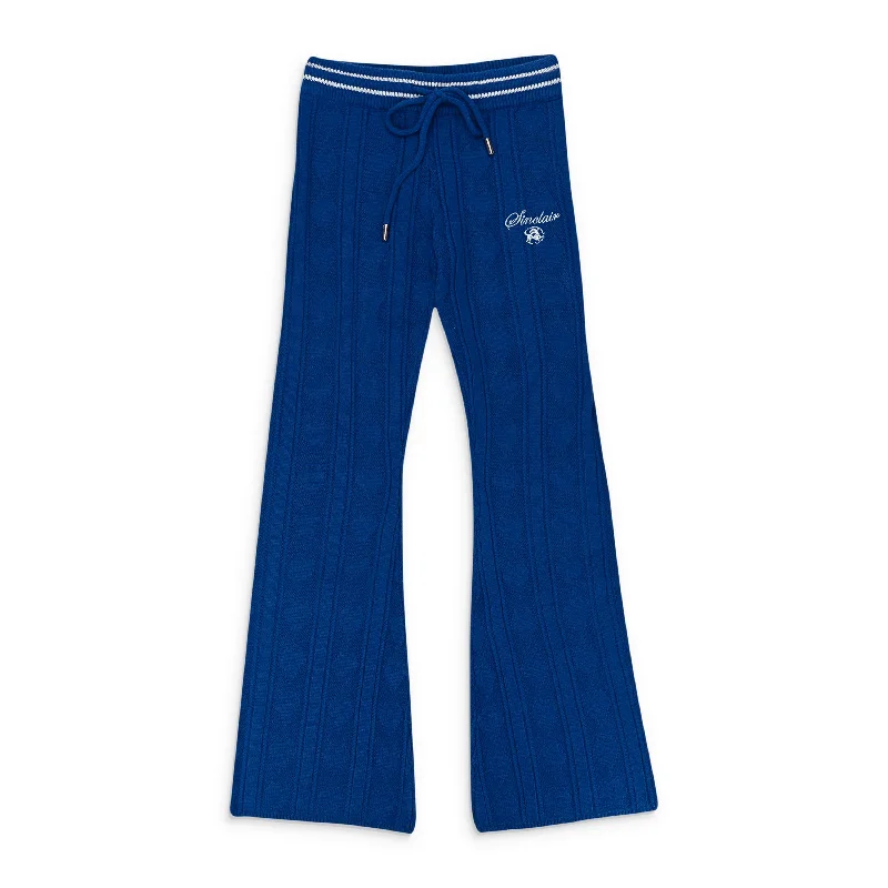 SINCLAIR DASIY LANE KNIT BLUE MEN'S JOGGERS & SWEATPANTS