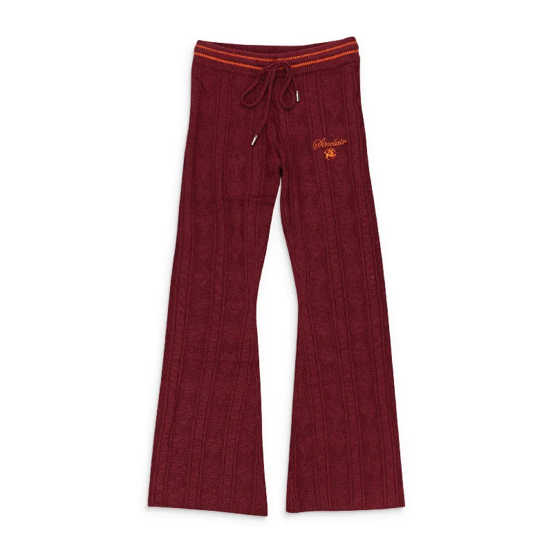 SINCLAIR DASIY LANE KNIT RED MEN'S JOGGERS & SWEATPANTS