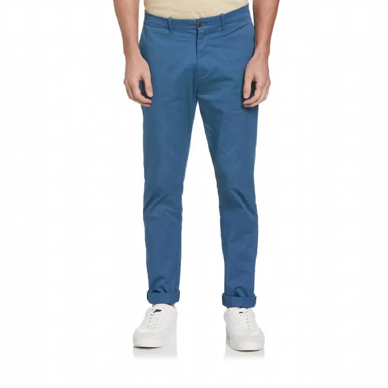 Slim Fit Premium Basic Chino Pants In Mightnight